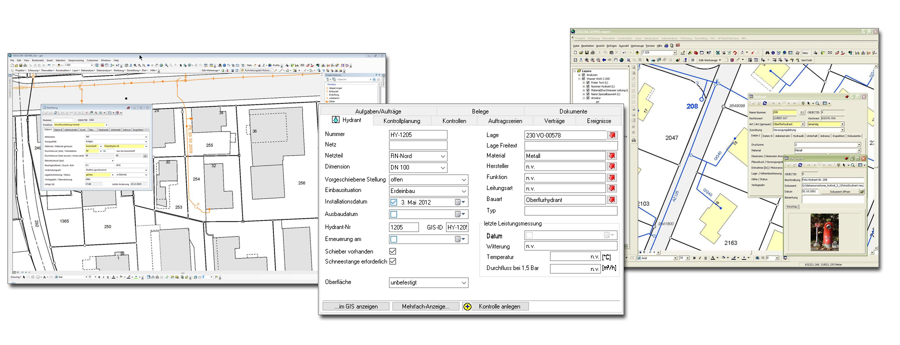GIS Software für Netzinformationssysteme von TOL - komplettes Prozessmanagement mit den CAFM Modulen