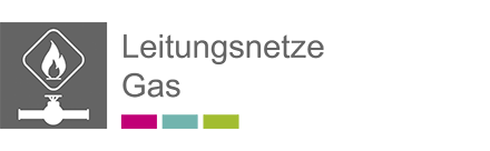 Leitungsnetze Gas - CAFM Modul von TOL