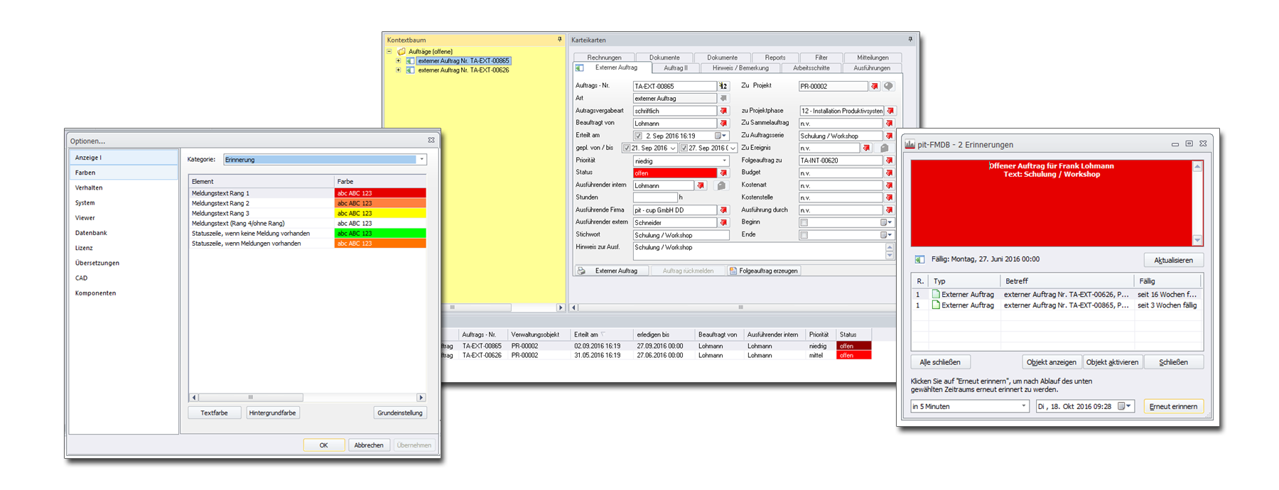 CAFM Software für Benachrichtigungsmanagement